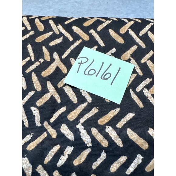Abstract Black & Gold Fabric 1/2 yard x 44" for Sewing/Crafts - Picture 4 of 4